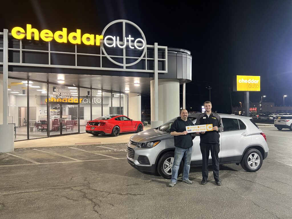 John A. Bought a 2020 Chevrolet from Cheddar Auto!