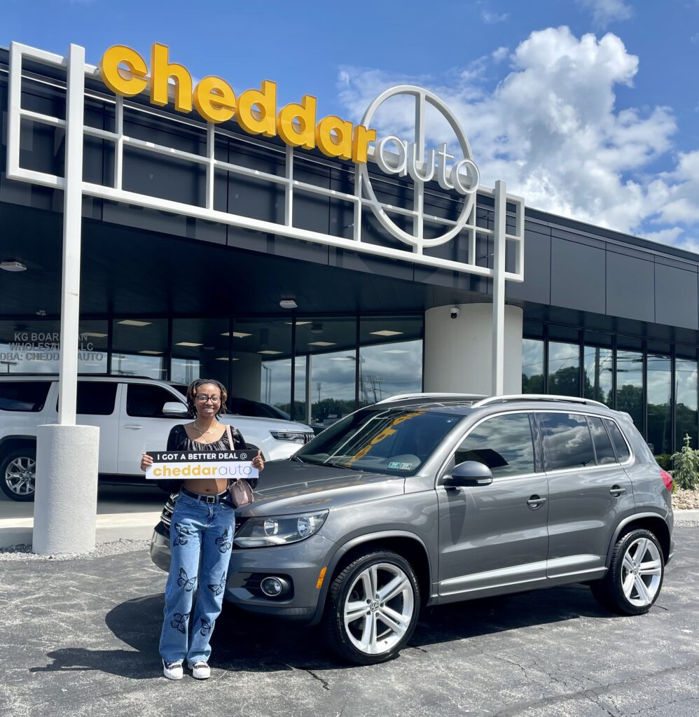 Veronica M. Bought a 2016 Volkswagen from Cheddar Auto!